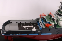 custom made model of 90m Ocean Tug of type ULSTEIN AX104